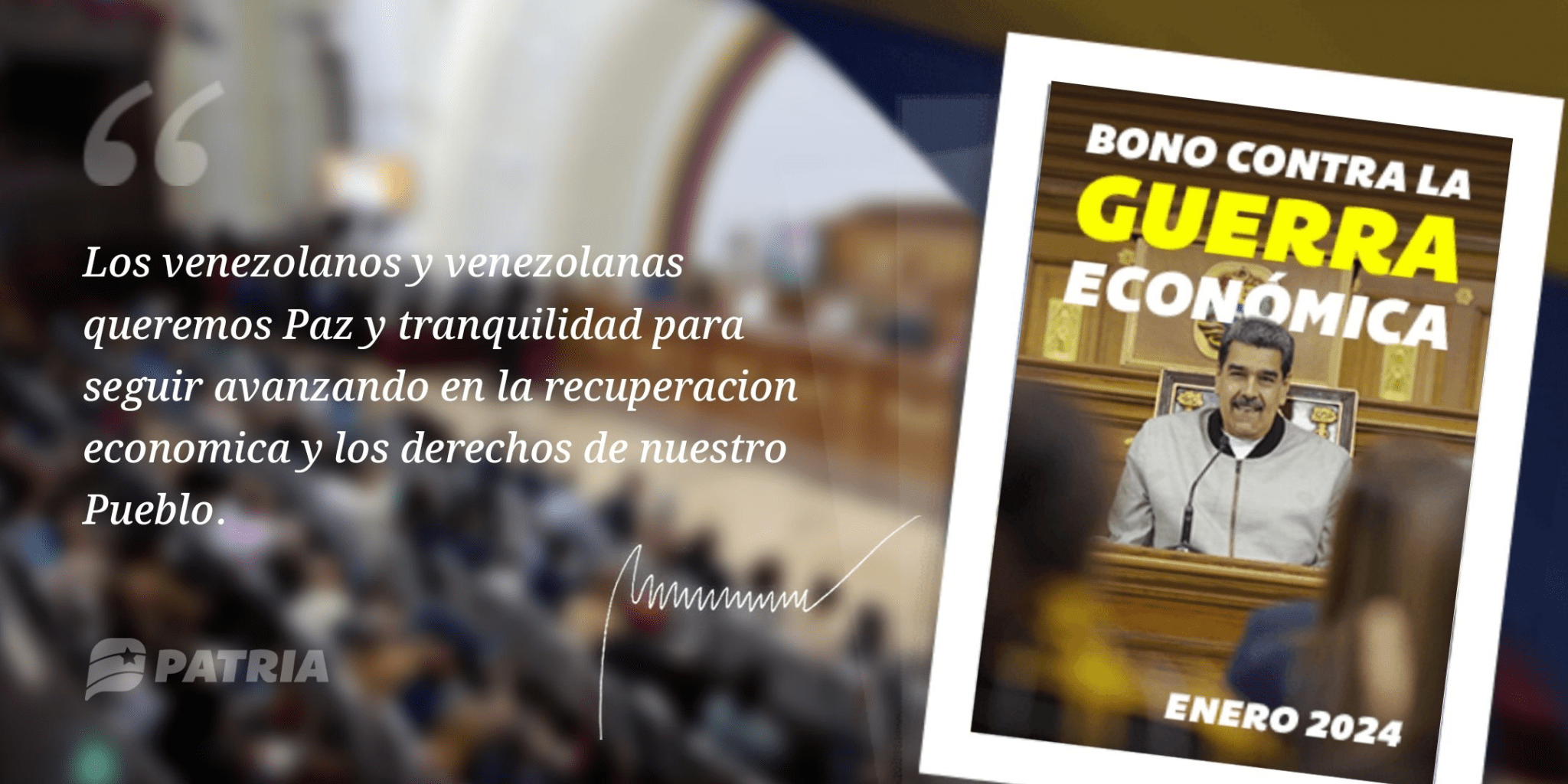 Inicia entrega del Bono Contra La Guerra Económica para pensionados del IVSS y Amor Mayor (#19Ene)
