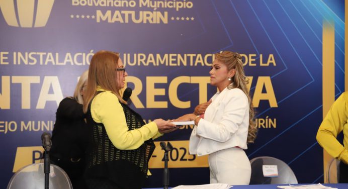 Juramentan junta directiva 2024-2025 del Concejo municipal de Maturín