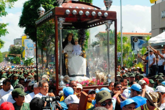 La procesión de la Divina Pastora