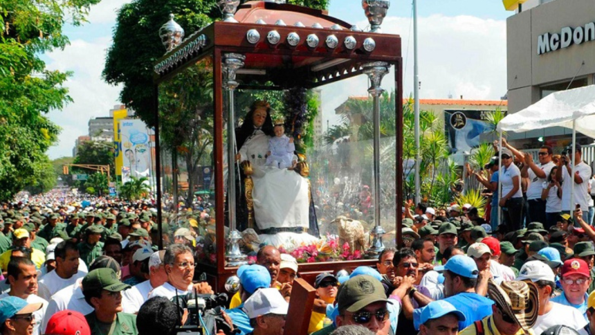 La procesión de la Divina Pastora