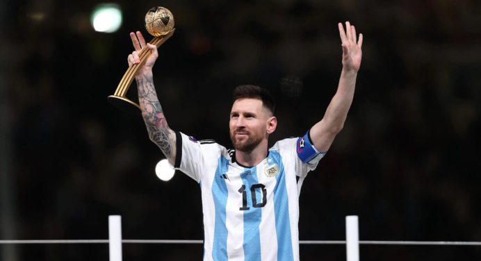 Lionel Messi se llevó el premio The Best como el «Mejor Jugador del 2023»