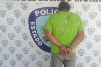 Detenido por Polimonagas tras golpear a su pareja