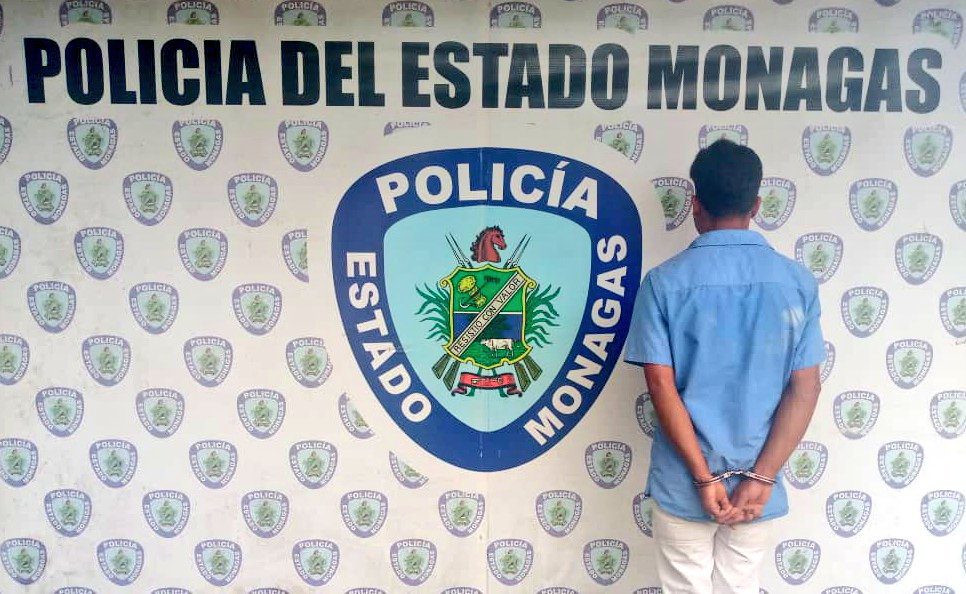 Polimonagas captura a sujeto solicitado por homicidio