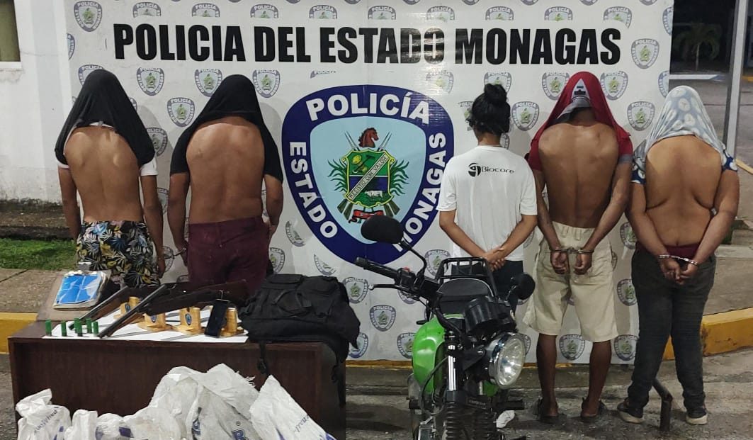 Seis detenidos del G.E.D.O "Negro Mosqueda"