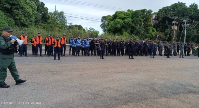 Luna y Fuentes despliegan en Maturín 250 efectivos en operativo de seguridad