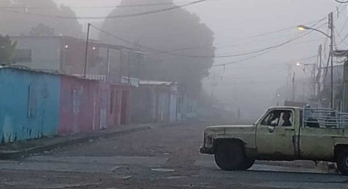 Maturineses sorprendidos por densa neblina