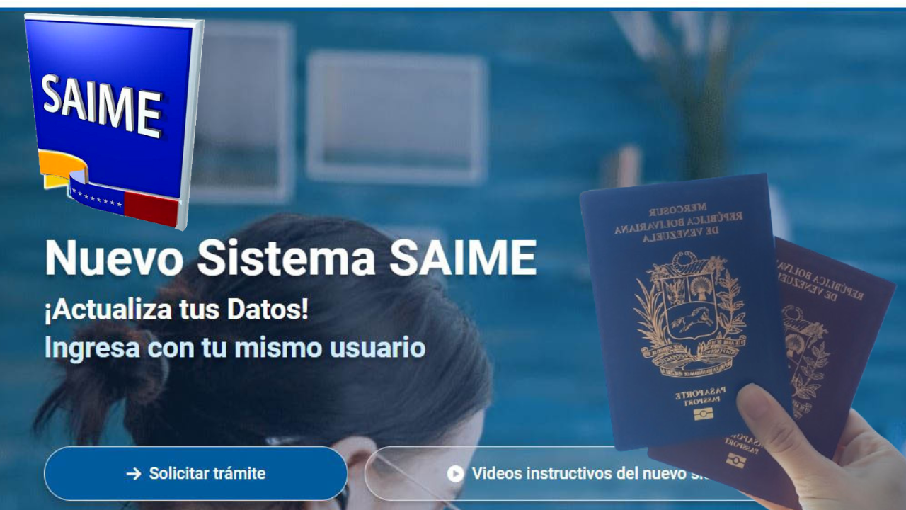 pasaporte SAIME