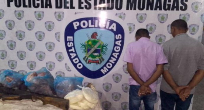 Polimonagas captura en Curiepe a dos sujetos por presunto abigeato