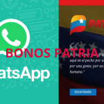 Bonos PATRIA vía WhatsApp