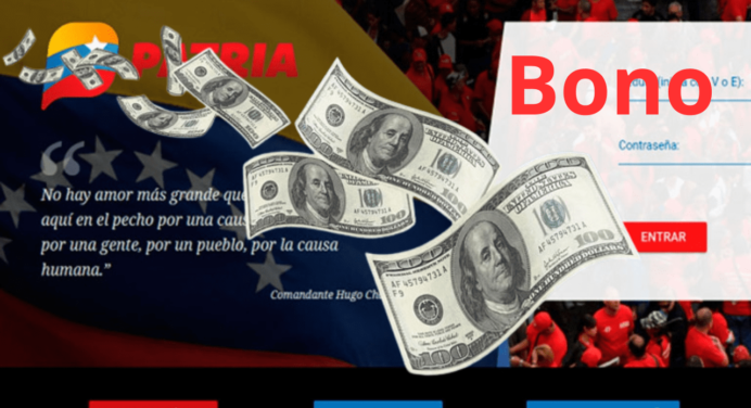 Regístrate, acepta y cobra el bono activo de la plataforma PATRIA