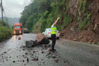 deslizamiento de tierra en Ecuador