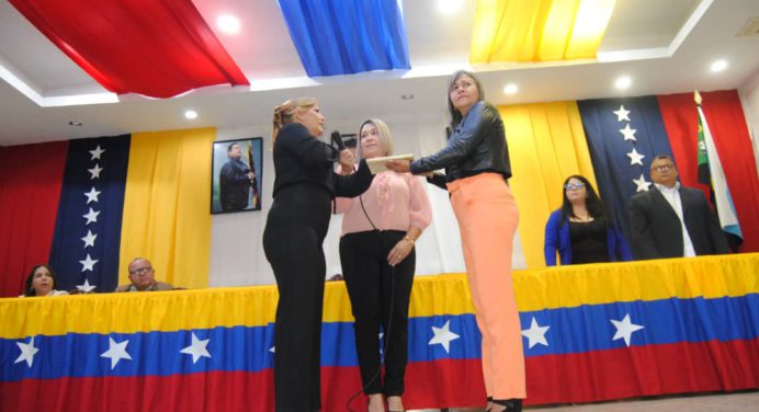 Zhenia Del Cañas asume presidencia del Concejo municipal de Ezequiel Zamora