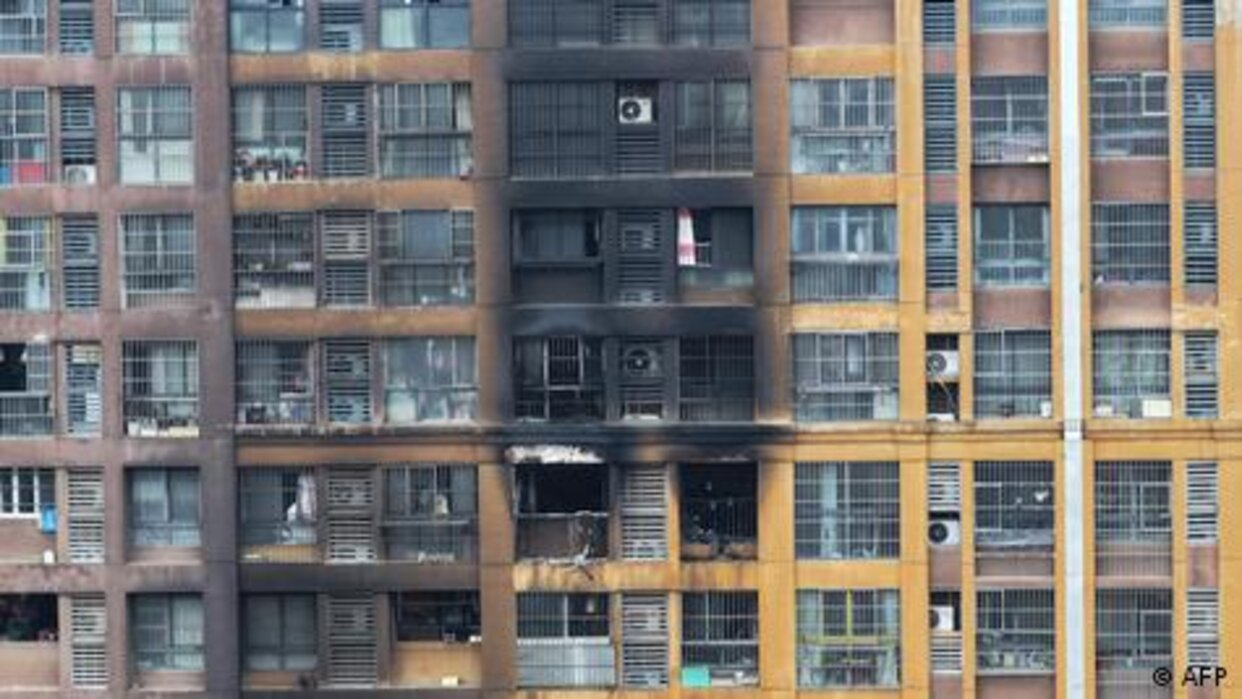 Al menos 15 muertos y 44 heridos dejó el incendio de un edificio residencial en China