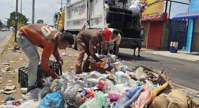 Alcaldía de Maturín recolecta más de 200 toneladas de basura a diario