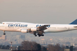 Avión venezolano de Emtrasur