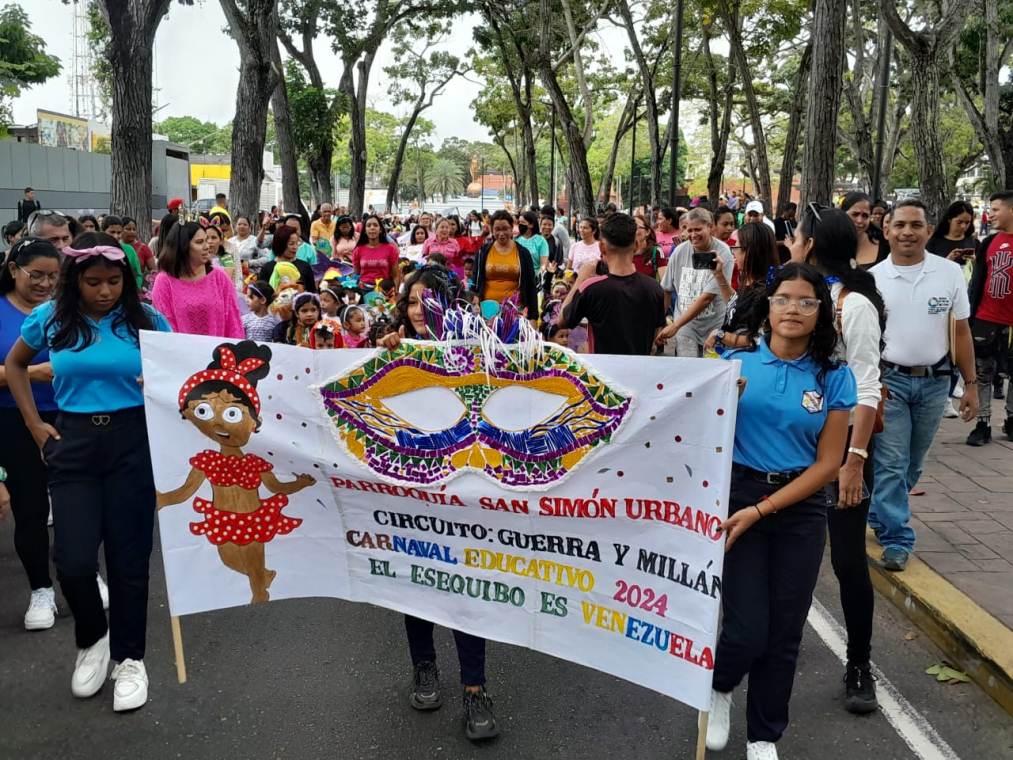 circuitos escolares realizaron desfile de carnaval laverdaddemonagas.com desfile circuital