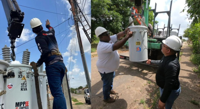 Corpoelec: Instalan nuevos transformadores en estos sectores de Maturín