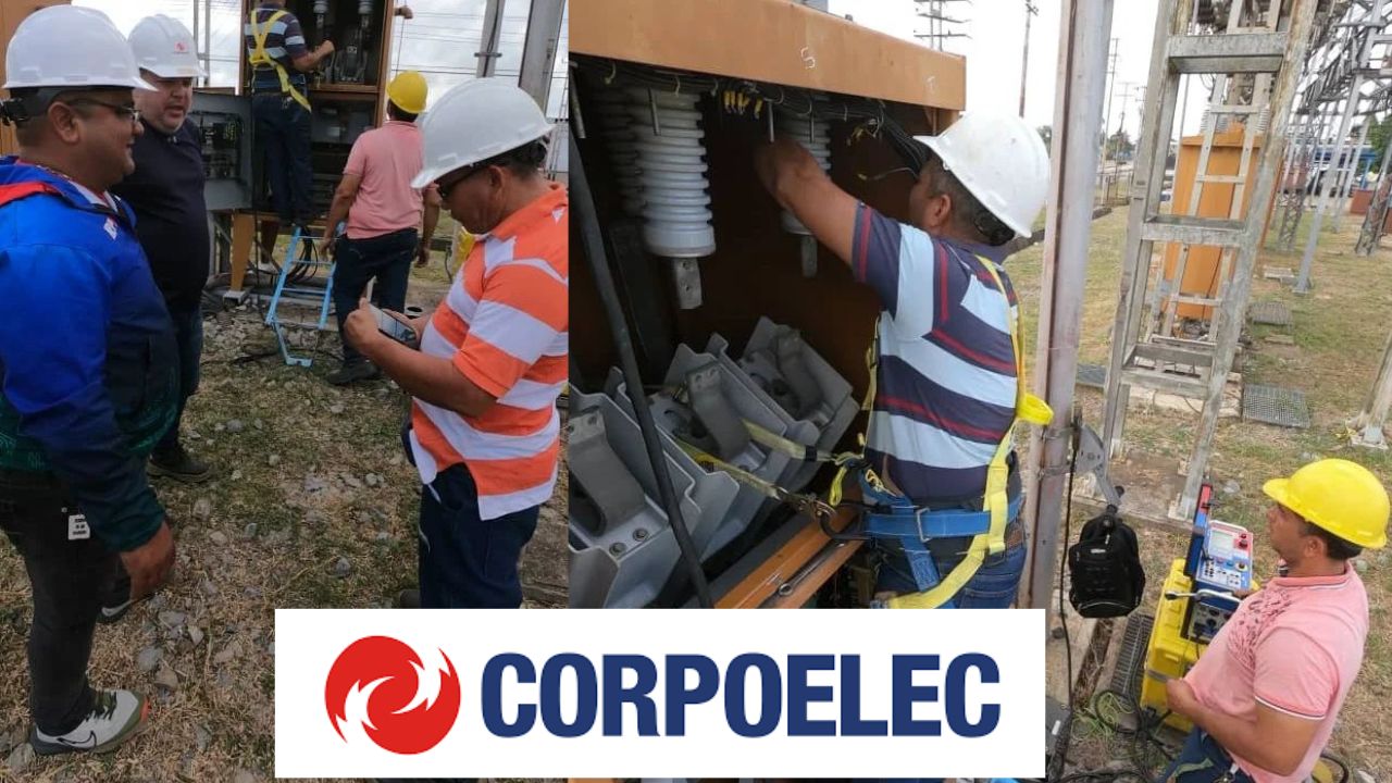 Corpoelec realizó mantenimiento y sustitución de elementos en la subestación Maturín