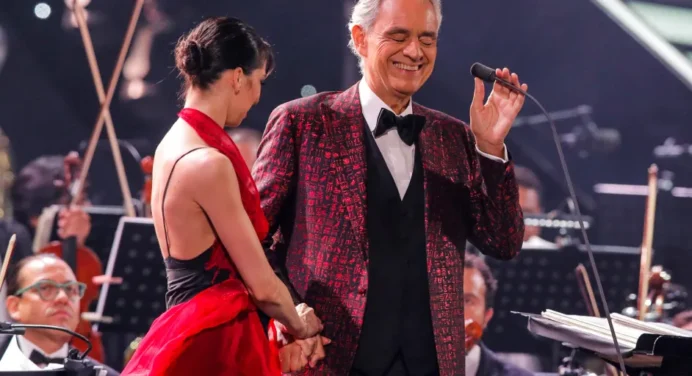 Andrea Bocelli cantará el 22 de febrero en Caracas