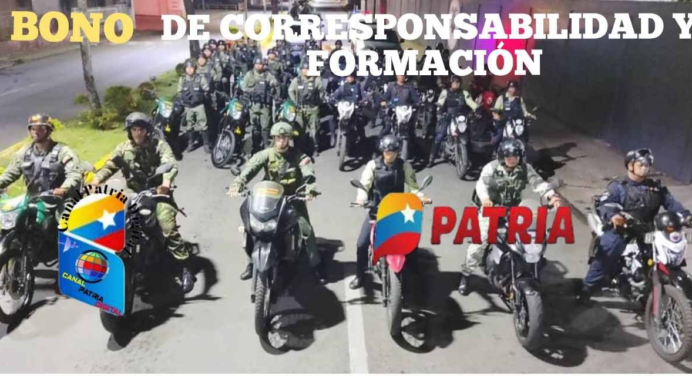 Entregan bono de Corresponsabilidad y Formación por Patria de enero 2024 ¡Mira el monto!