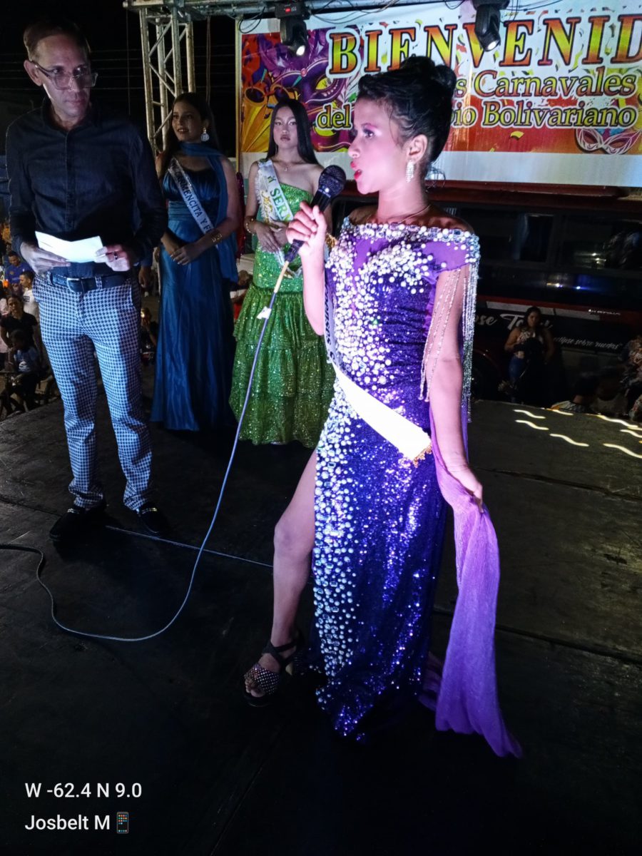 frannis gibory fue coronada como soberana de los carnavales coloridos uracoa 2024 laverdaddemonagas.com frannys 4