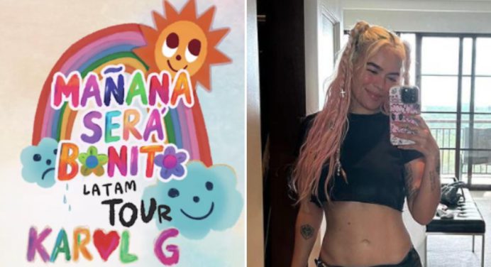Karol G envió un mensaje a sus fans en Venezuela (+video)