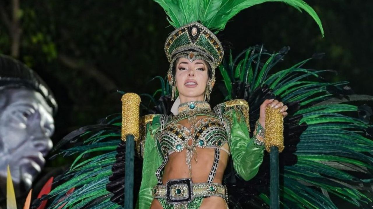 La venezolana Corina Smith se lució en los Carnavales de Río de Janeiro