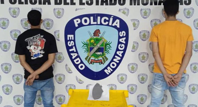 Capturan a dos sujetos por violentar una valla publicitaria en el Polideportivo de Maturín