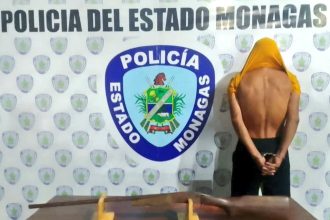 Polimonagas capturó a alias "Cara de Piedra"