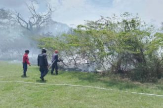 Más de 80 incendios se generaron el mes de febrero en Monagas