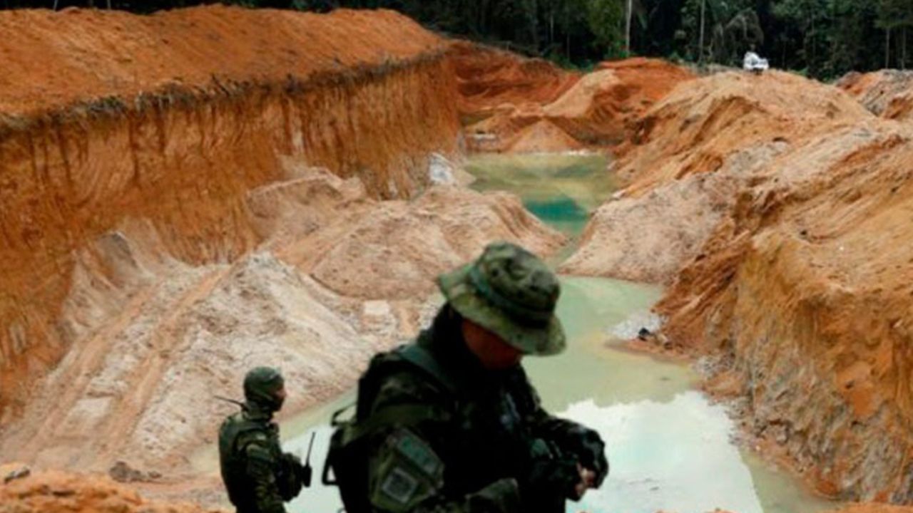 Plan de recuperación en marcha para zona afectada por minería ilegal en el sur