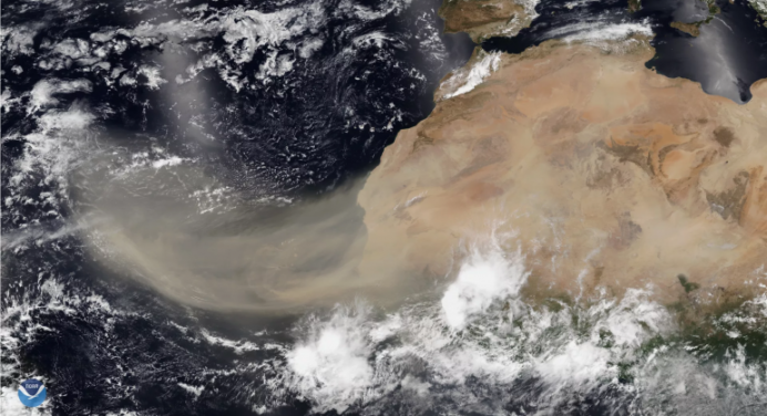 Por 4 días el polvo del SAHARA se extenderá en el territorio venezolano