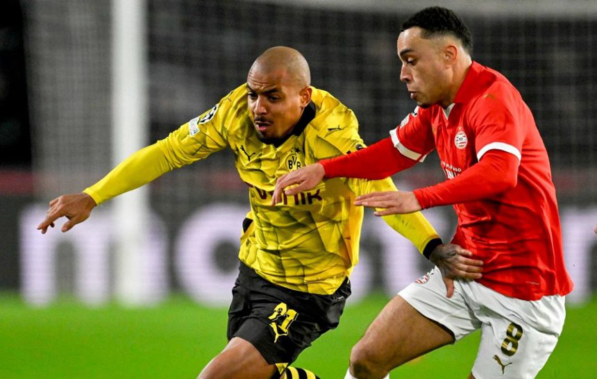 PSV y Dortmund igualaron en la ida