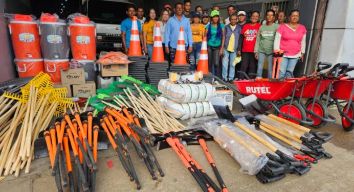 Realizan dotación a trabajadores de la Alcaldía de Maturín