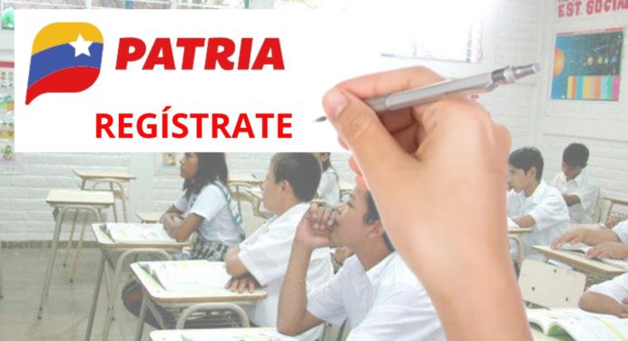 Registra a tu hijo en SISTEMA PATRIA en sólo 4 pasos y recibe el BONO
