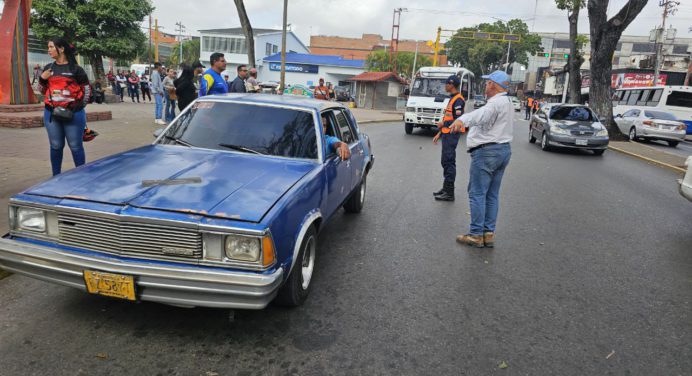 Reubican paradas de transporte público en el casco central de Maturín