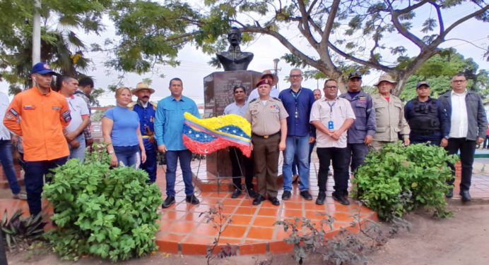 Rinden honores al general Ezequiel Zamora en Punta de Mata