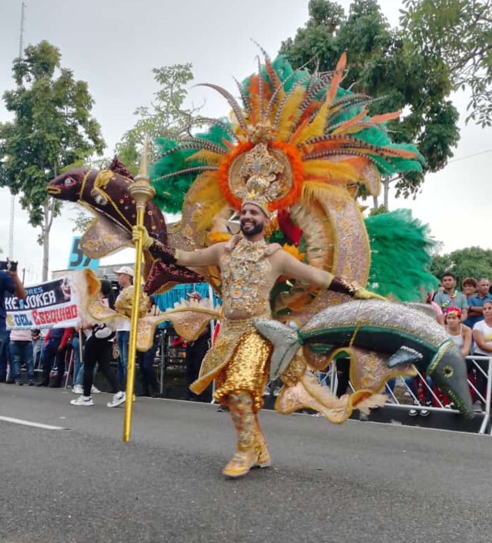 segundo desfile a casa llena con derroche de ingenio y creatividad en carnaval de maturin laverdaddemonagas.com principe del esequibo