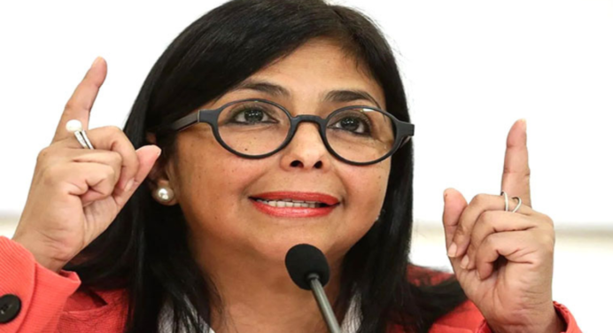 Vicepresidenta Rodríguez pide al presidente uruguayo no inmiscuirse en asuntos de Venezuela