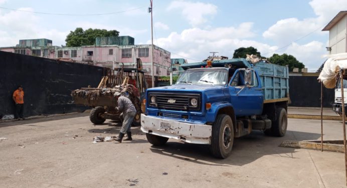 890 toneladas de desechos recolectan en el Mercado Nuevo de Maturín en lo que va de año