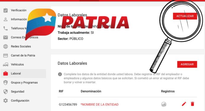 Actualiza tu cuenta PATRIA para acceder a estos 2 beneficios. Aquí los detalles