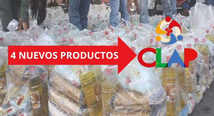 Añaden 4 productos al CLAP por orden del Presidente Maduro