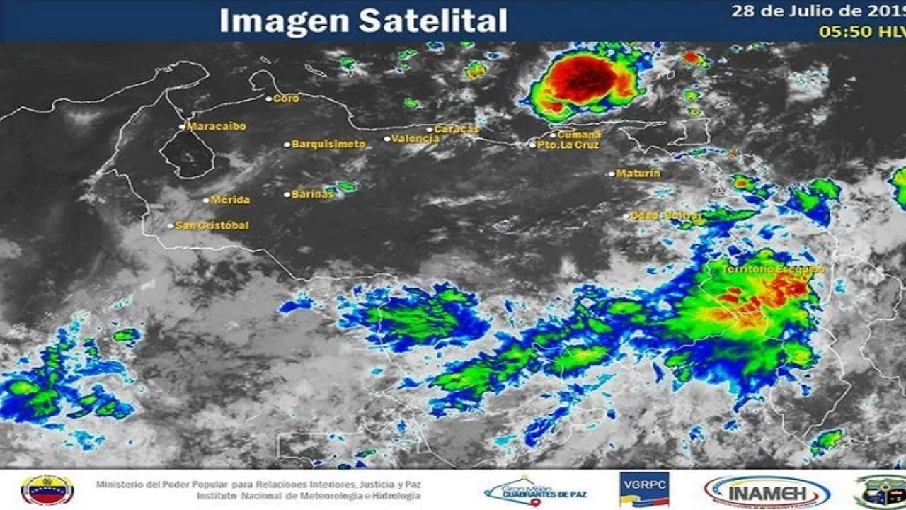 Aquí el pronóstico del Inameh para este #5Mar