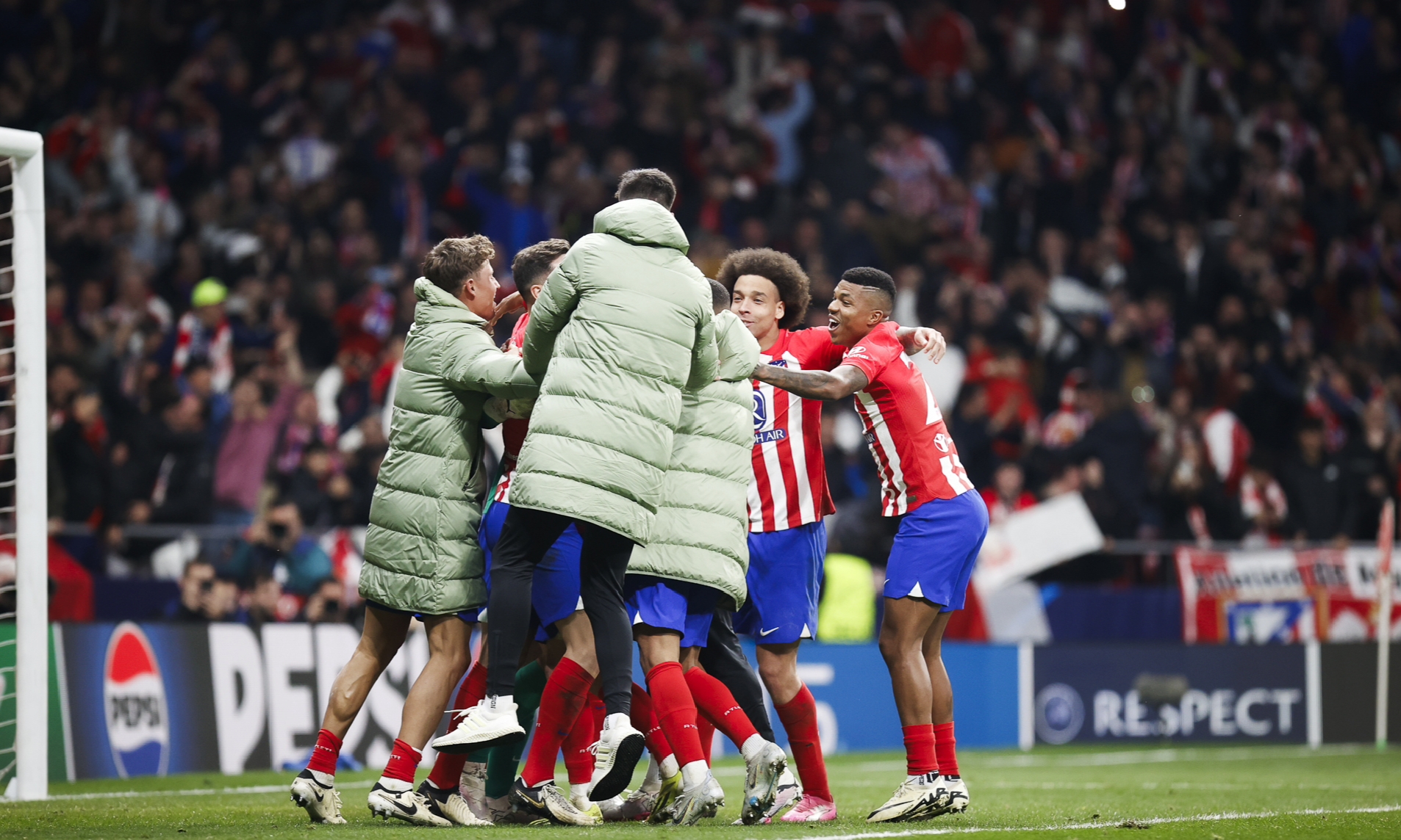 Atlético de Madrid ganó en penales y está en cuartos de final de Champions