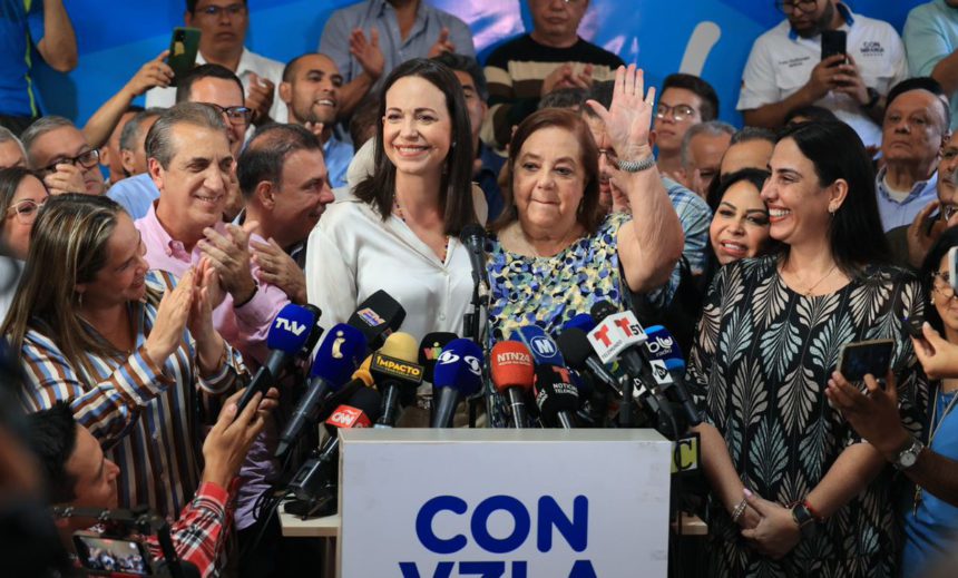 Corina Yoris es la candidata de la oposición