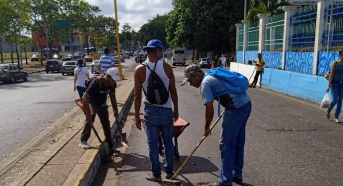 Ejecutan mantenimiento en las avenidas Bolívar, Bella Vista, Libertador y Los Guaritos