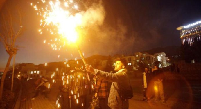 Fiesta del Fuego en Irán deja al menos 14 muertos y más de 3.000 heridos