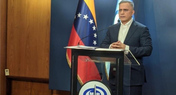 Fiscal General anunció la captura de dos militantes de Vente Venezuela