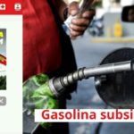 gasolina subsidiada con calendario