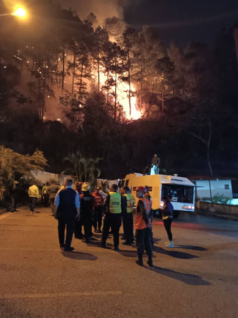 Incendio en Mérida